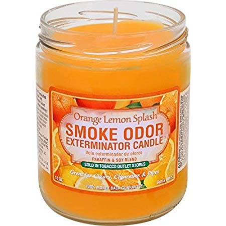 SMOKE ODOR ELIMINATOR CANDLE ORANGE LEMON SPLASH 13oz (1CT)