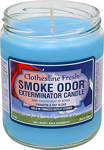 SMOKE ODOR ELIMINATOR CLOTHLINE FRESH 13oz CANDLE (1CT)