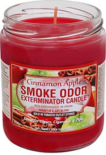 SMOKE ODOR ELIMINATOR CINNAMON APPLE 13oz CANDLE (1CT)