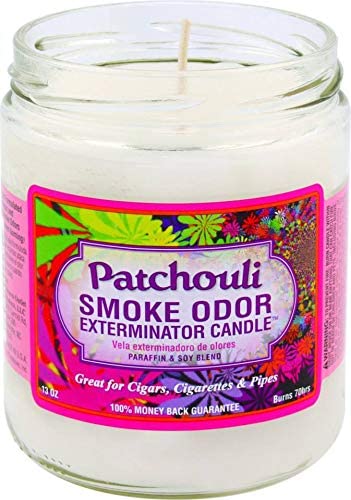 SMOKE ODOR ELIMINATOR PATCHOULI AMBER 13oz CANDLE (1CT)