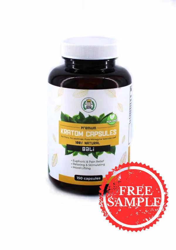3 Kings Premium Kratom Capsules BALI 150ct (1ct)