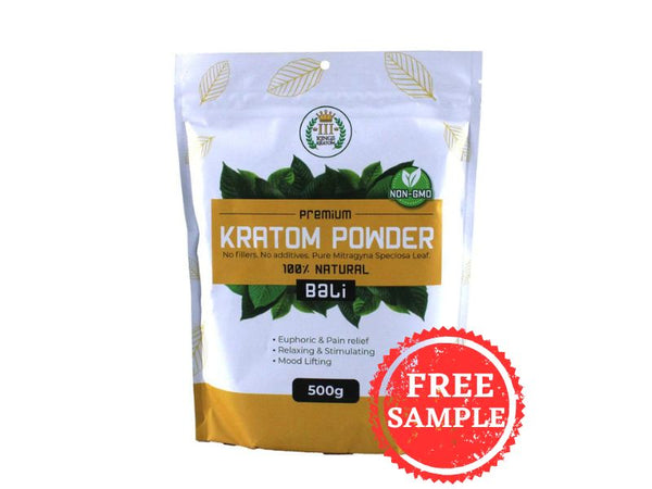 3 Kings Premium Kratom Powder BALI 500GM (1ct)