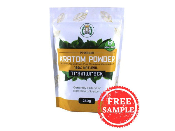 3 Kings Premium Kratom Powder TRAINWRECK 250GM (1ct)