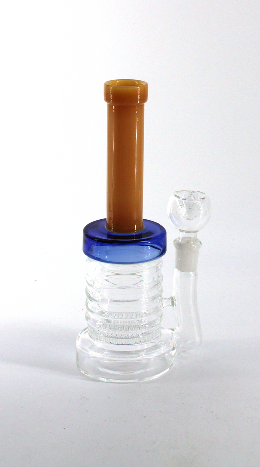 8" BARREL WATERPIPE w/PERC (1CT)