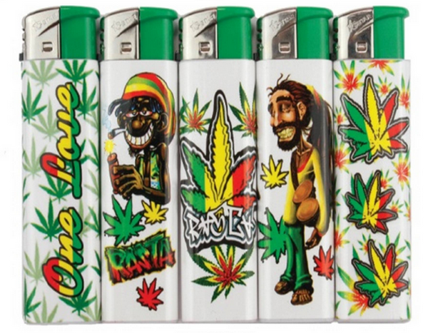 LEAF ELECTRONIC REFILLABLE LIGHTER 50PK #3 (1CT)