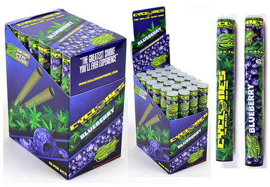 CYCLONE HEMP BLUEBERRY 24X2 PK (1CT)