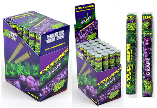 CYCLONE HEMP GRAPE 24X2 PK (1CT)
