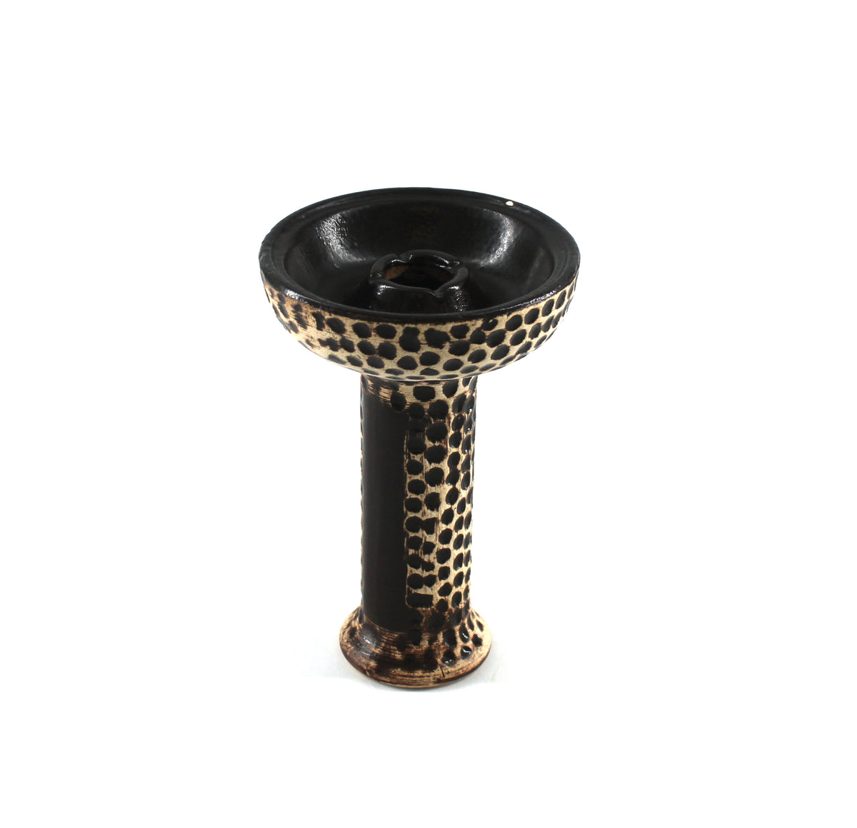 DOTS CLAY HOOKAH BOWL ASSORTED (1CT)