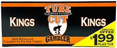 GAMBLER TUBECUT REGULAR K/S TUBES $1.99 PROMO
