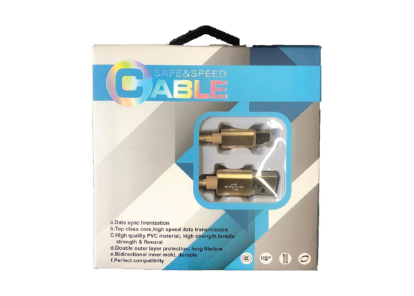 Gen-X 10ft 2.4 AMP Type-C Cable