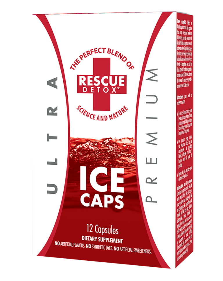 RESCUE DETOX ICE CAPS 12 CAPSULES