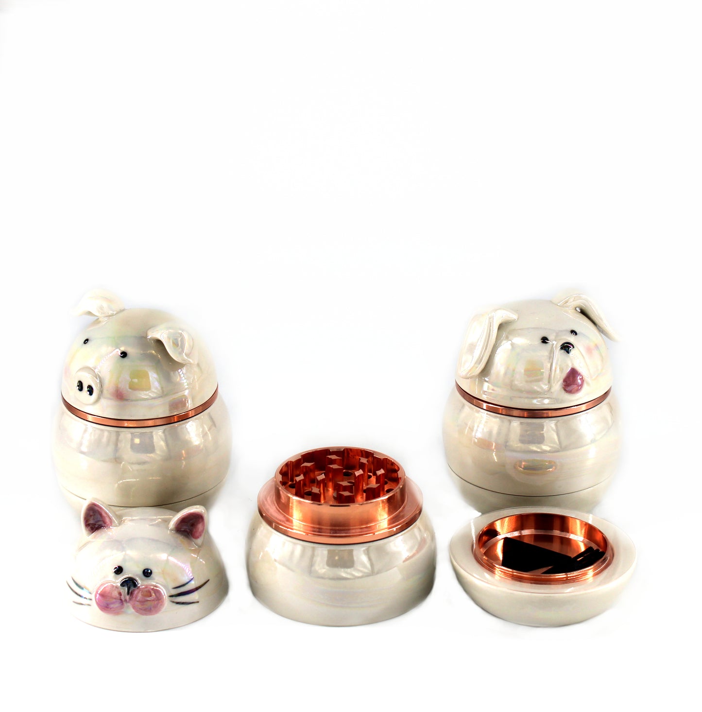 4-PART CERAMIC GRINDER ASSORTED (1CT)