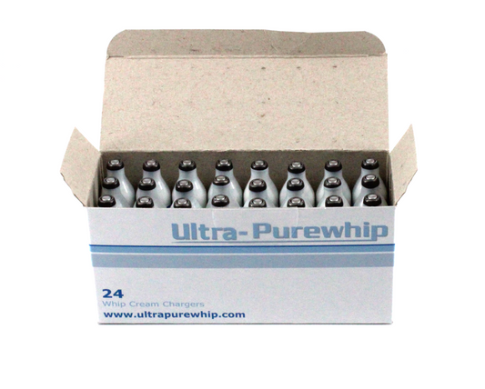 ULTRA PURE WHIP CREAM CHARGER 24CT BOX