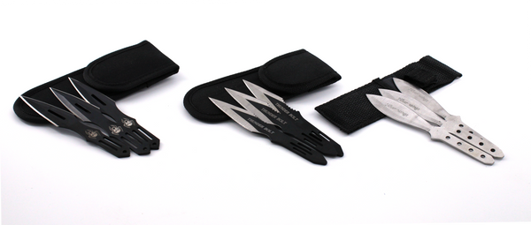 5.5" Snake Eye Throwing Knife Assorted (1ct)