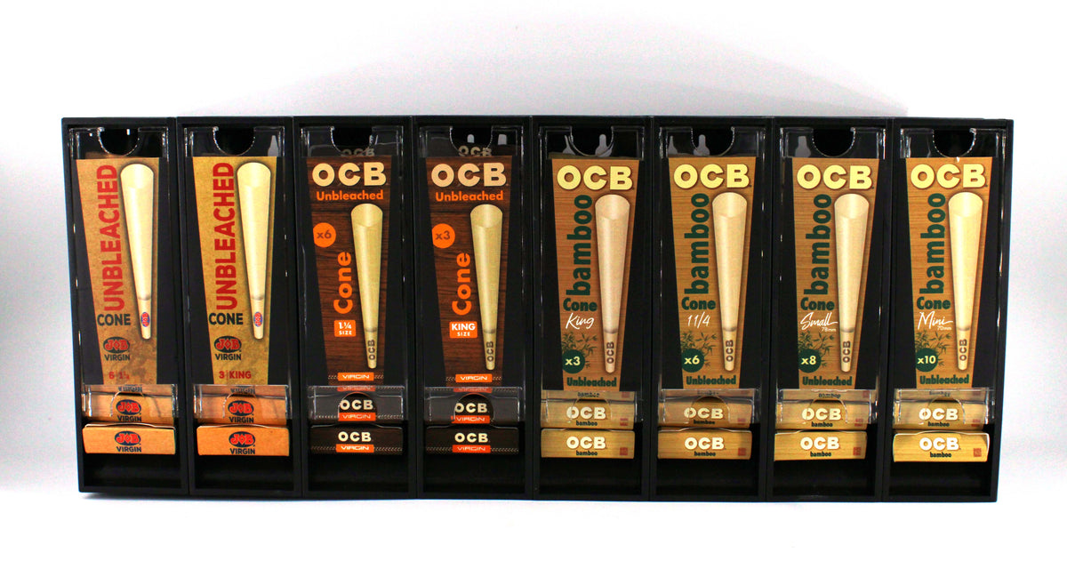 Modular OCB Cones Display Assorted 10ea (1ct)