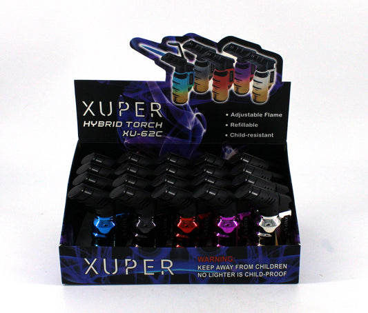 XUPER Two-Tone Mini Torch (20ct)