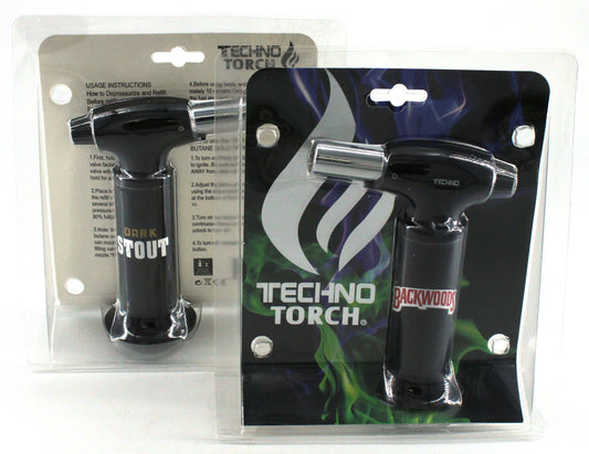 TECHNO Dark Stout Slant Torch w/ Clam Shell (1ct)