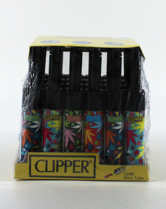 Clipper Lighter Electronic Tube Leaves (24ct)