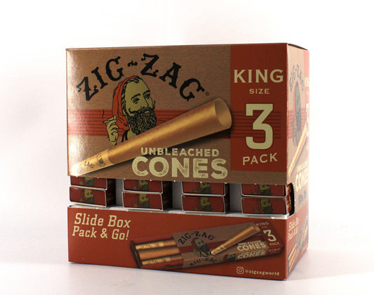 King Size Unbleached Cones (36ct)
