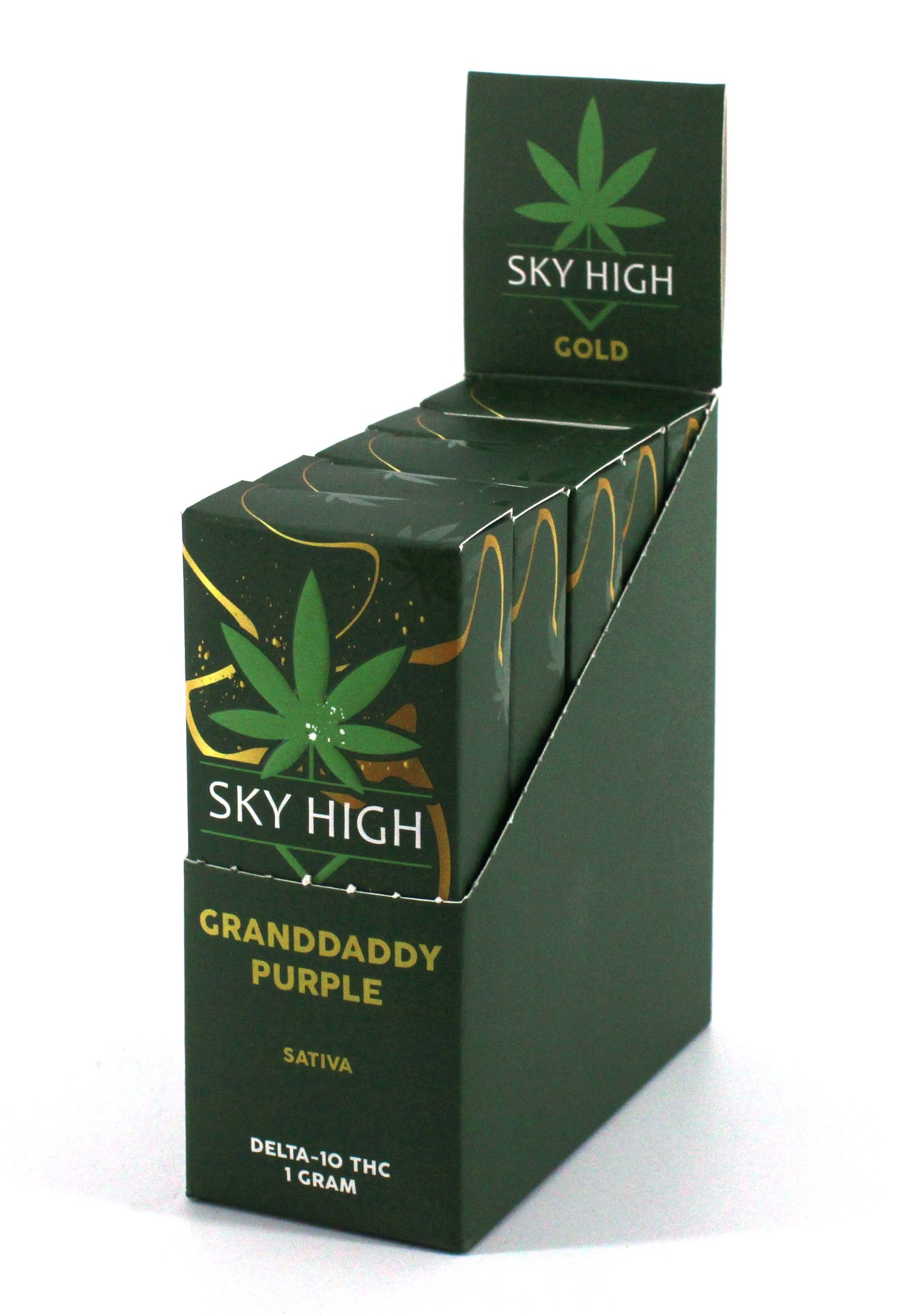 SKYHIGH D10 Sativa Graddaddy Purple Disposable (5ct)