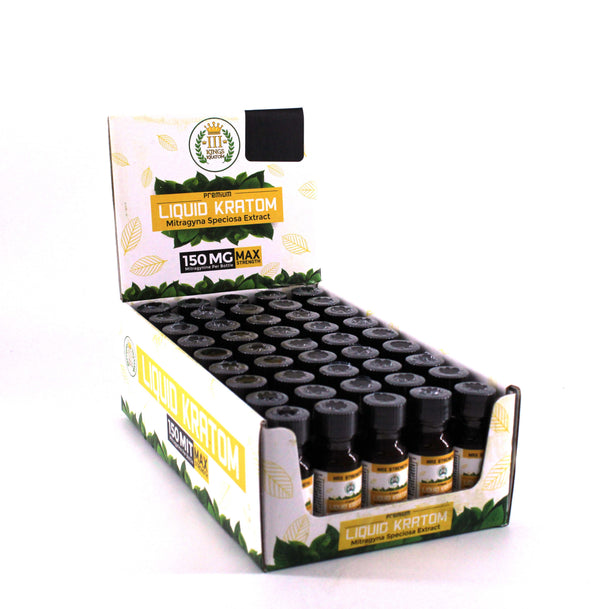 3 Kings Premium Kratom Extract Black Gold MIT 150 Shot (45ct)