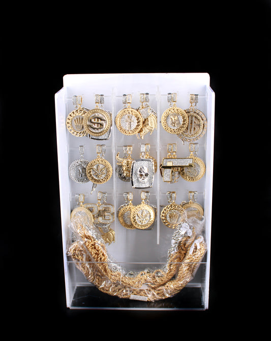 JEWELRY DISPLAY BIG NECKLACE INSERT (36CT)