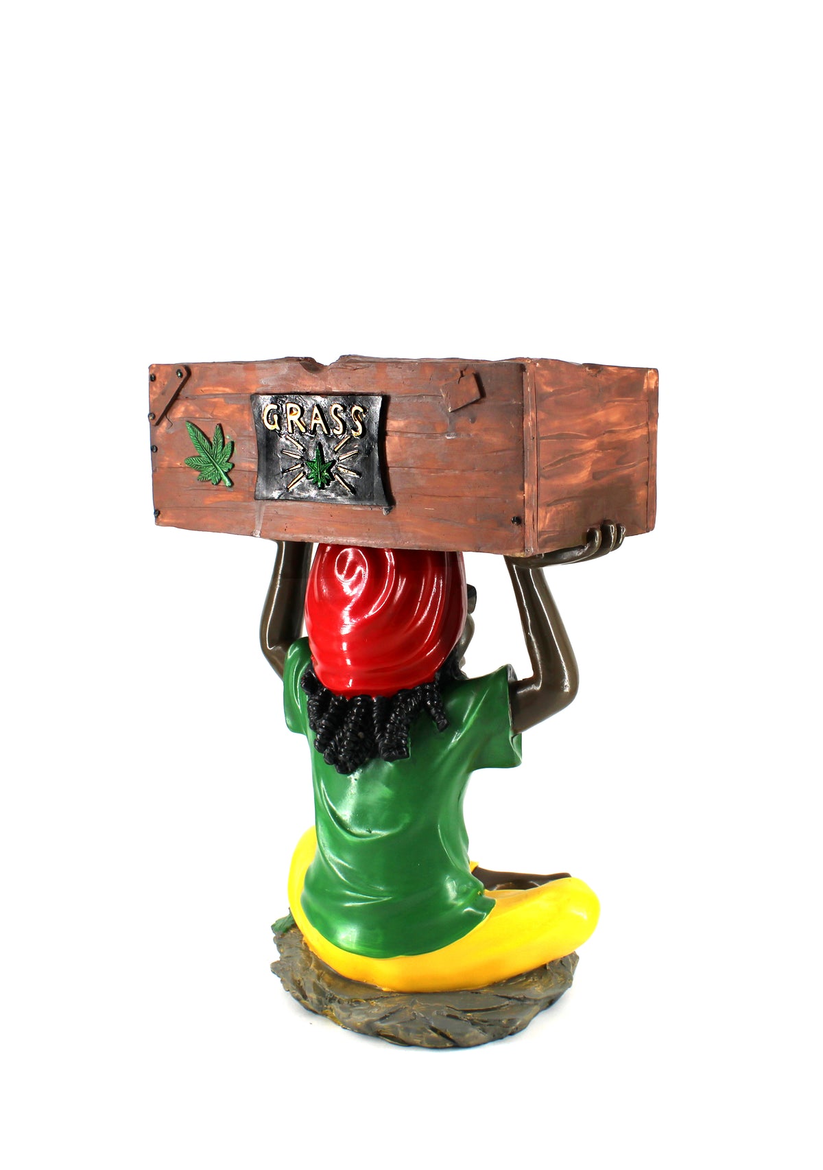 16" Large Resin Rasta Ashtray (1ct)