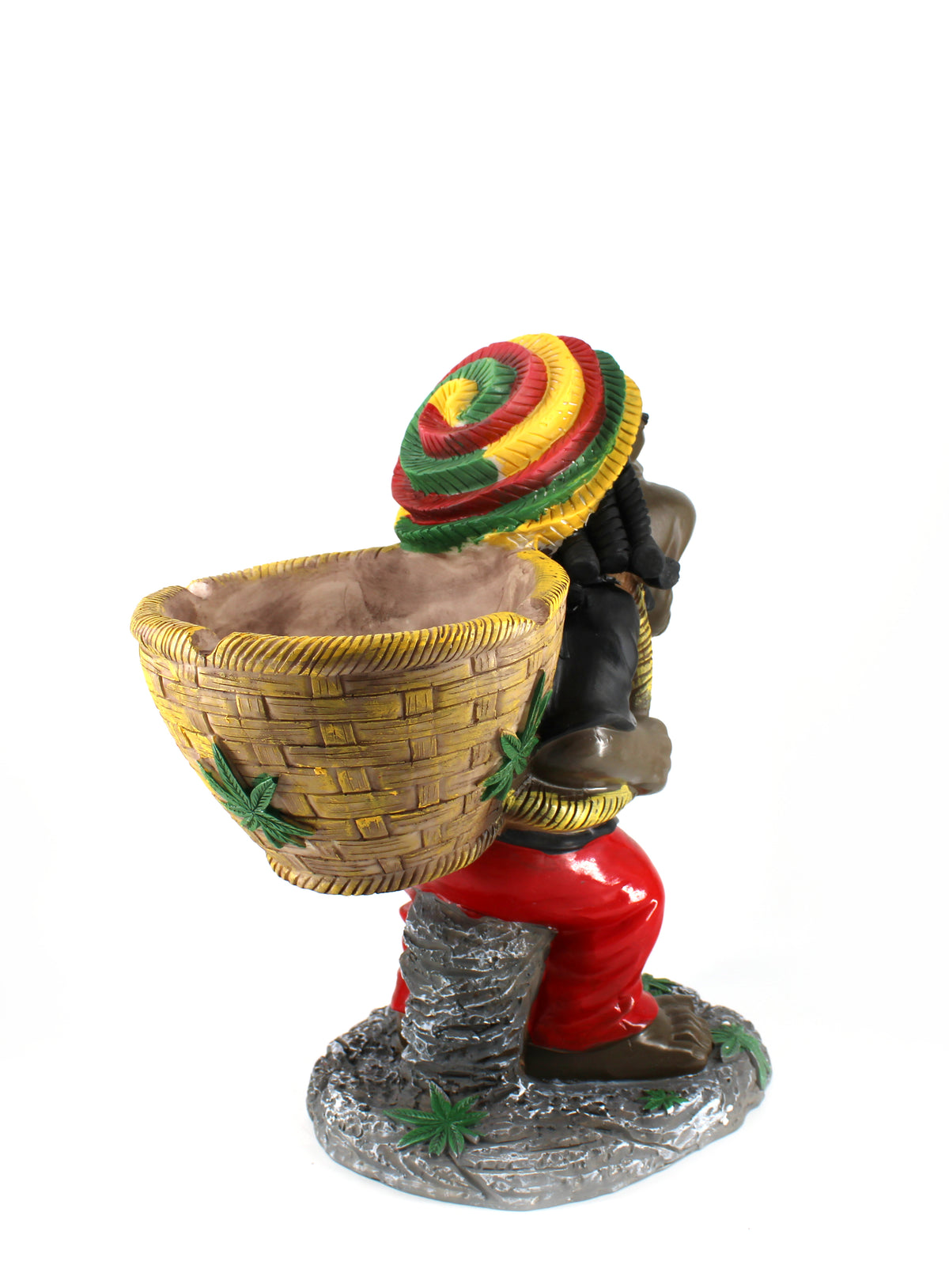 16" Large Resin Rasta Ashtray (1ct)