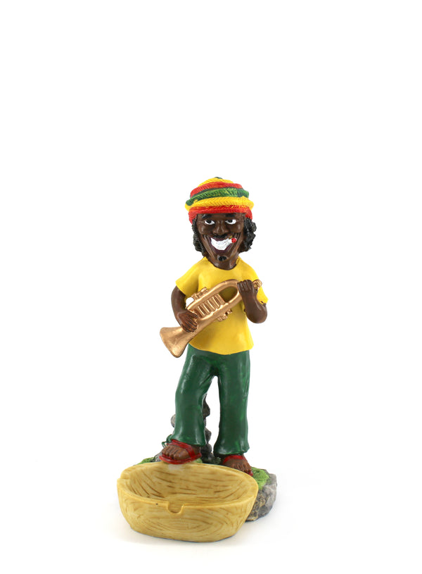 9" Medium Assorted Bob Marley Ashtray (1ct)