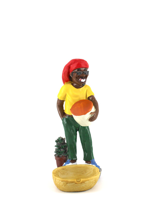 9" Medium Assorted Bob Marley Ashtray (1ct)