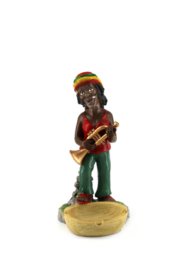9" Medium Assorted Bob Marley Ashtray (1ct)