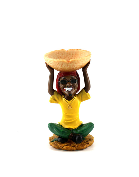 9" Medium Assorted Bob Marley Ashtray (1ct)
