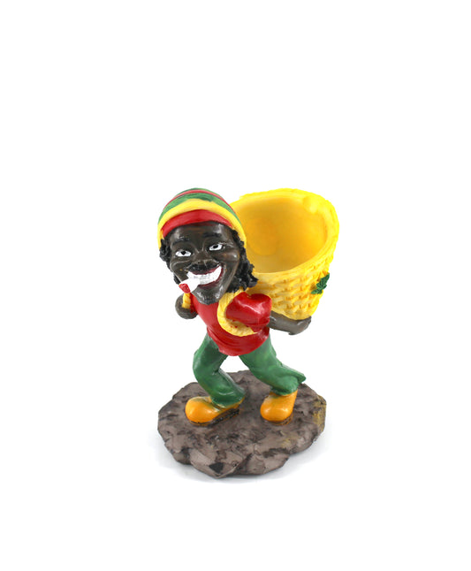 5" Small Assorted Bob Marley Ashtray (1ct)