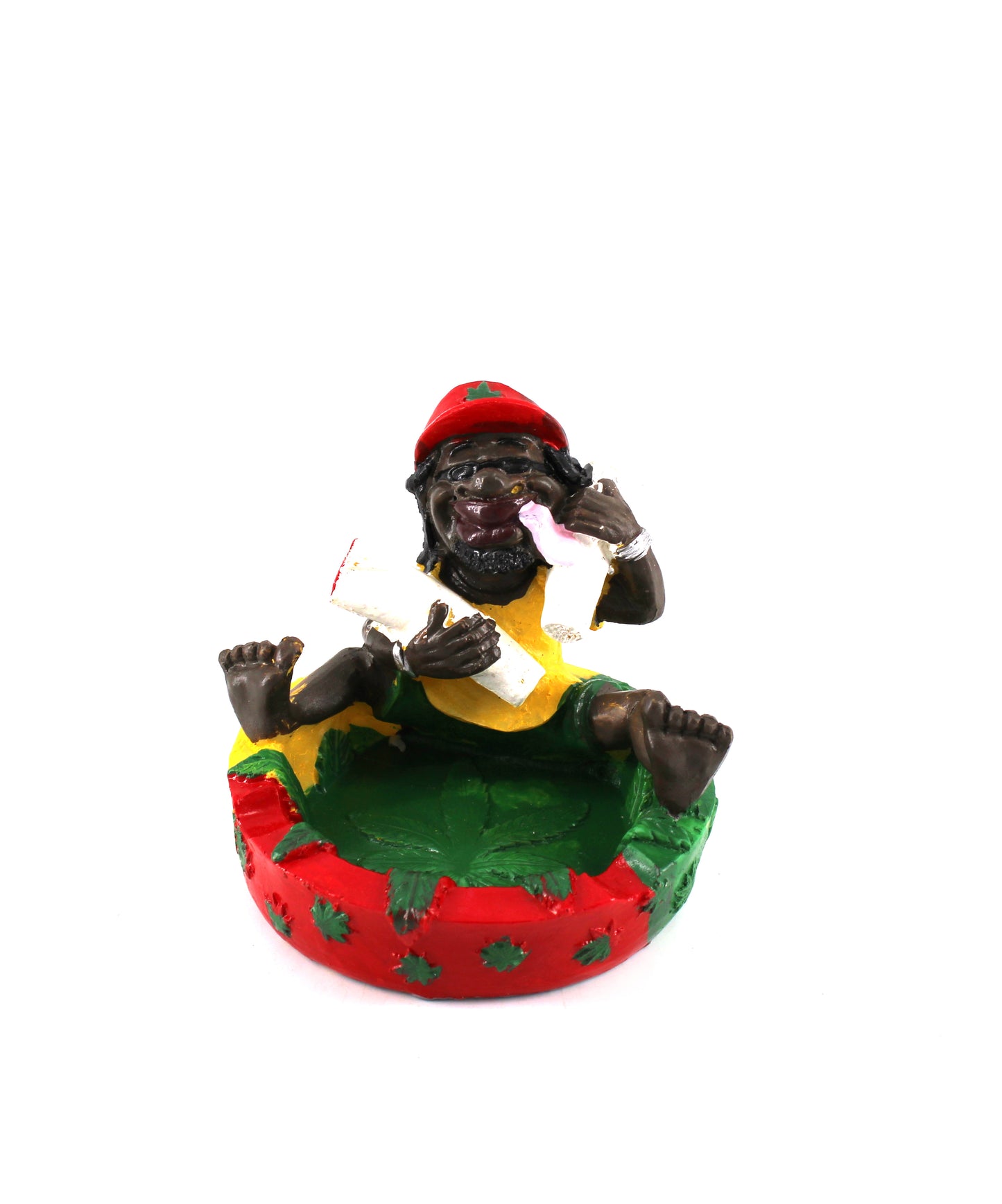 5" Small Assorted Bob Marley Ashtray (1ct)