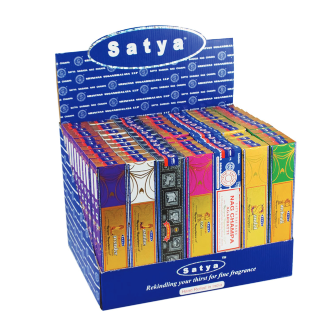 Satya Asst Incense Display (84CT)