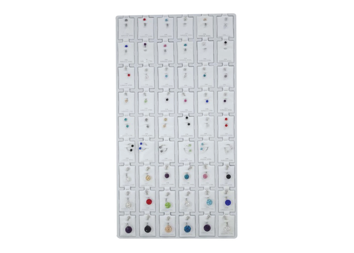 Lip And Eyebrow Piercings (72CT)
