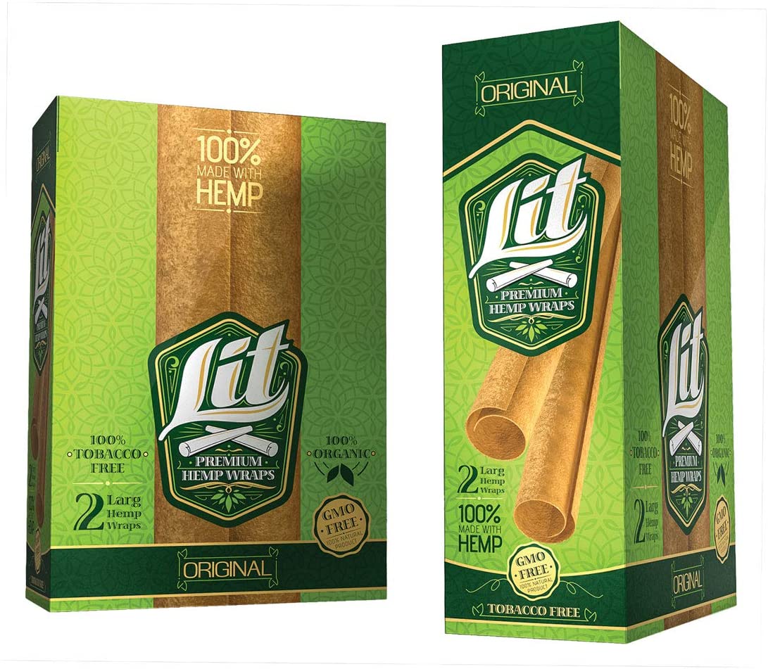 Lit Hemp Wraps Original (2x25CT)