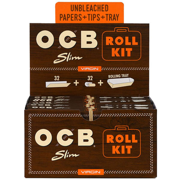 OCB VIRGIN SLIM ROLL KIT (20CT)
