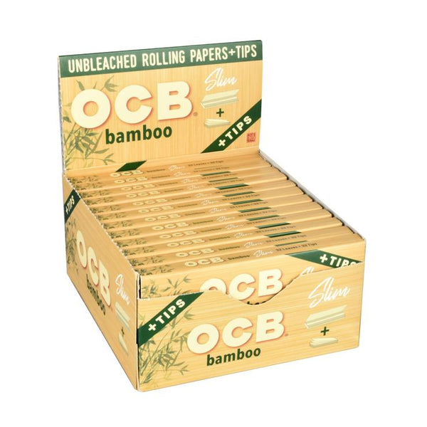 OCB Bamboo 1-1/4 Paper W/ Tips (24CT)