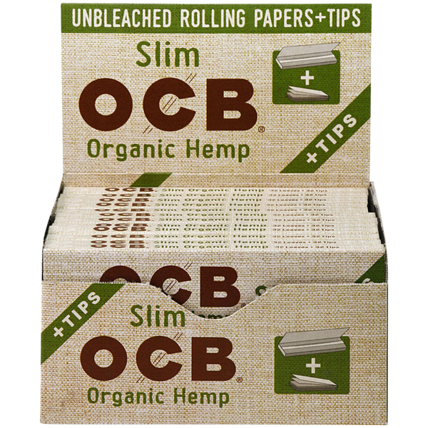 OCB Organic Hemp K/S w/ Tips (24CT)
