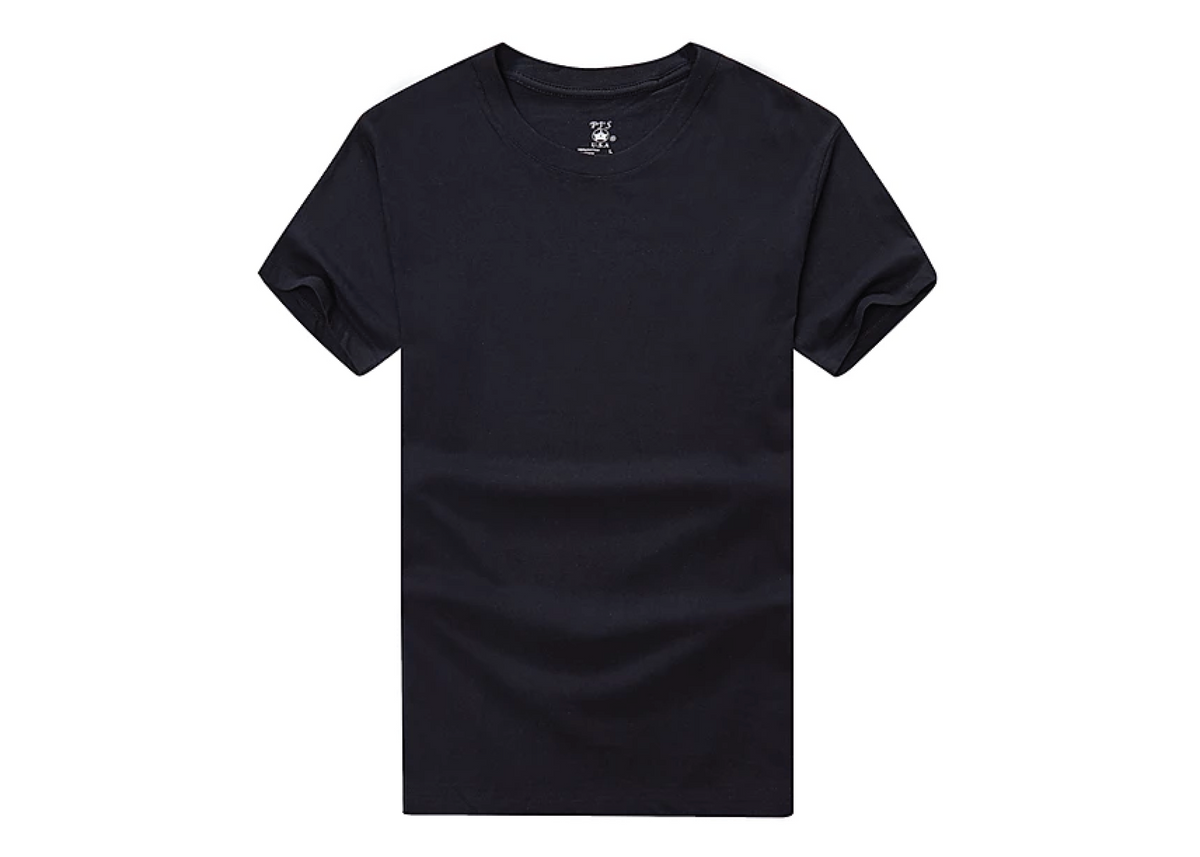 PJ's Black Crew Neck (1CT)