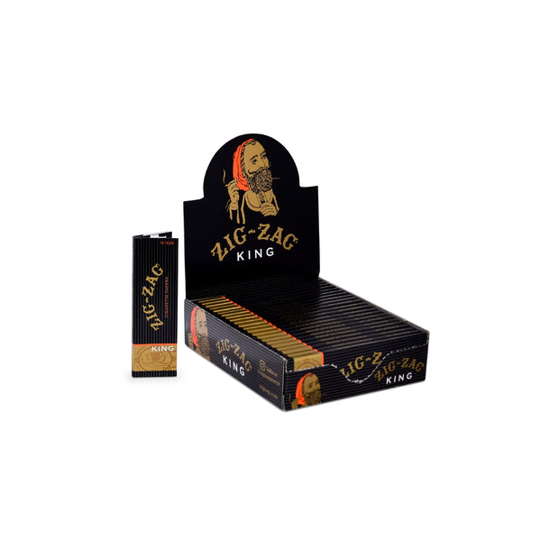 Zigzag Black K/S Papers (24ct)