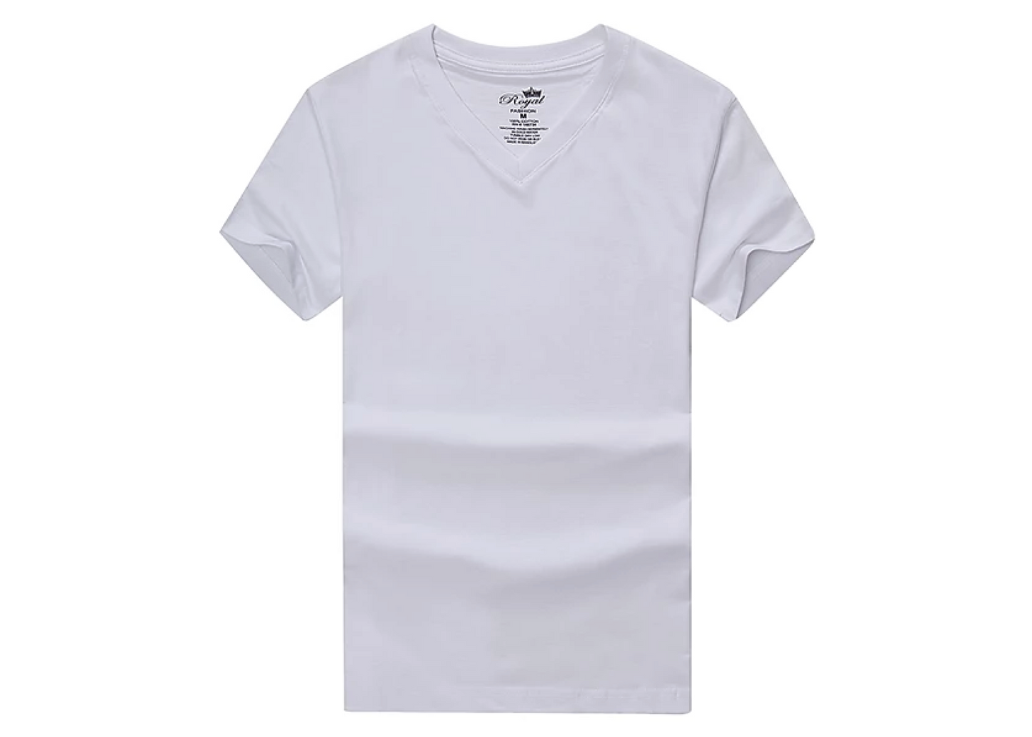 Royal White V-Neck (6CT)