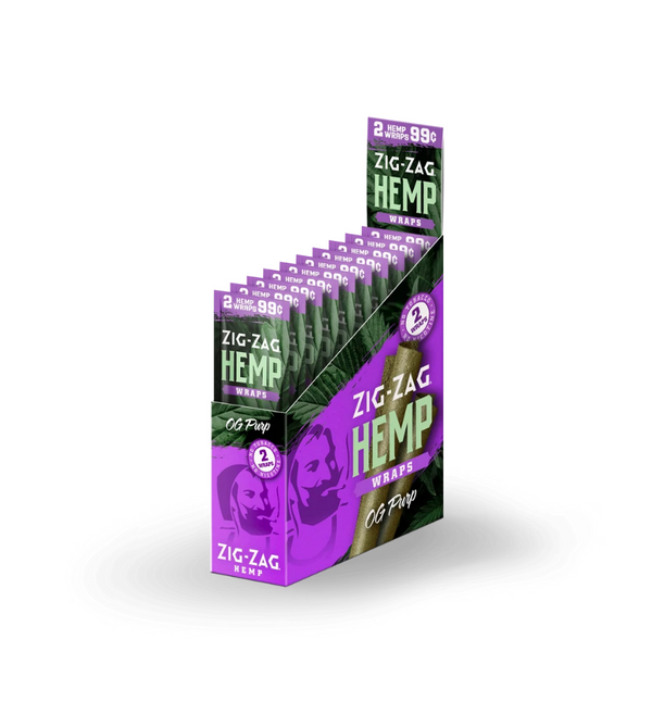 Zigzag Hemp Wraps OG Purple (2x25ct)