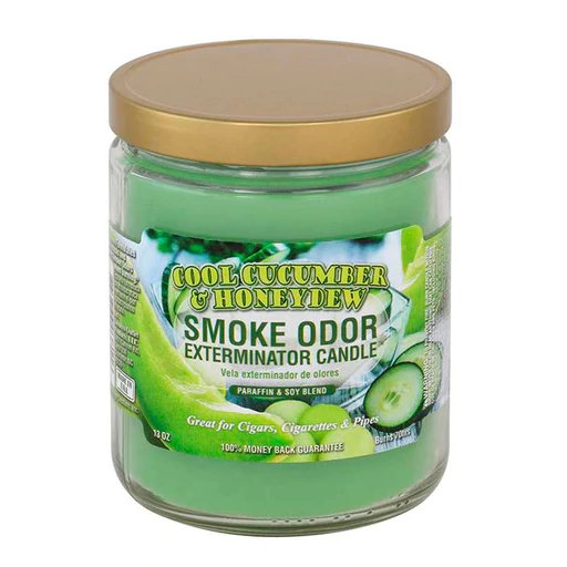 SMOKE ODOR ELIMINATOR CANDLE COOL CUCUMBER & HONEY 13oz (1CT)