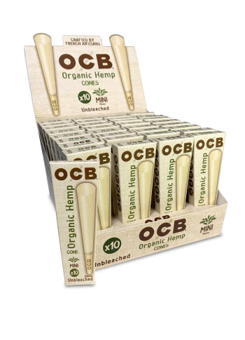 OCB ORGANIC HEMP CONES 70 MINI 10 PK (32CT)