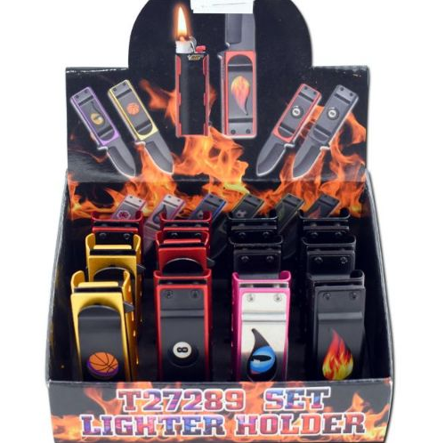 LIGHTER HOLDER SET DISPLAY (12CT)
