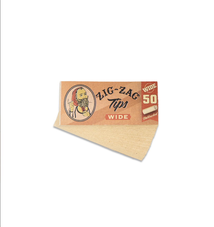 ZigZag Wide Rolling Tips (50ct)