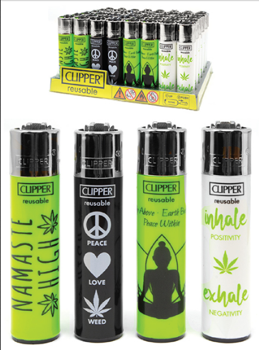 CLIPPER LIGHTER 7 SAYINGS (48CT)