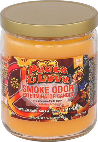SMOKE ODOR ELIMINATOR PEACE & LOVE 13oz (1CT)